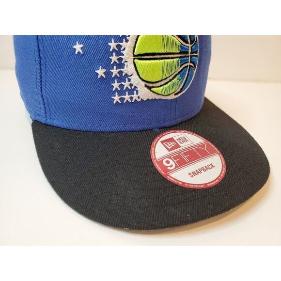 Orlando Magic New Era 9Fifty Hardwood Classics Snapback Hat Cap RARE COLOR COMBO - Picture 8 of 11